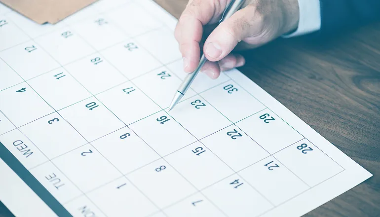 calendario para saber cuanto tarda un atestado policial